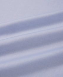 Blue & White Slim Fit Bi-Colour Twill Formal Shirt